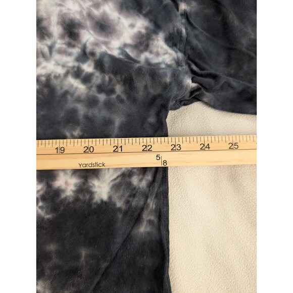 WE THE FREE Womens Sz M Be Free Black/Gray Tie Dye Long-Sleeve Mock-Neck T-Shirt - Picture 7 of 8